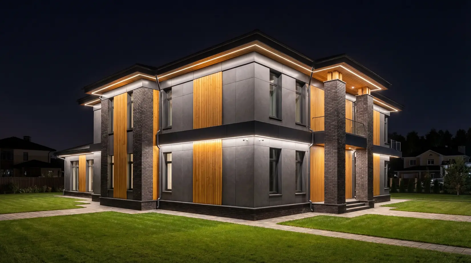 Двухэтажные дома — фото 9